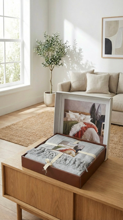 Velora Home Плед LUX Однотонный-2 серый цвет 200х230 100% Хлопок