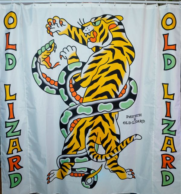 Шторка для ванной Old Lizard Title Fight - фото 1