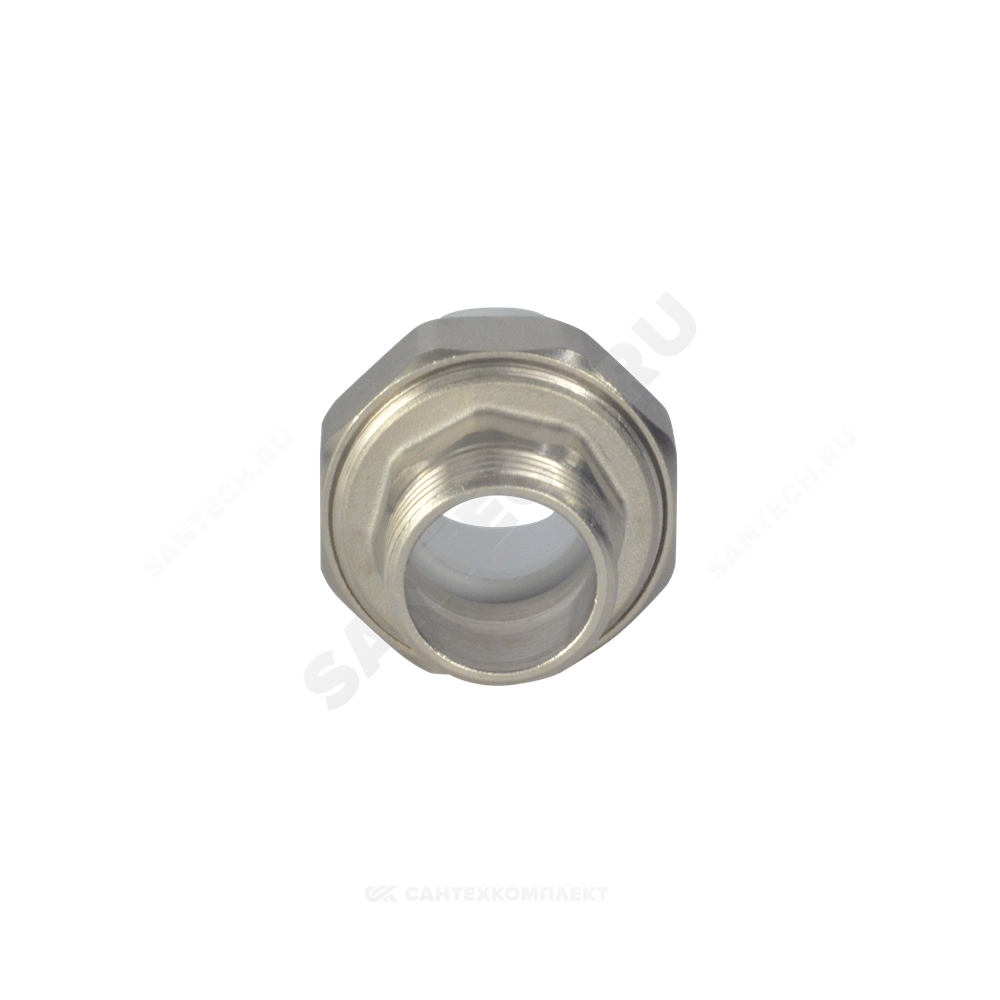 Муфта PP-R комбинированная разъемная белая Дн 32х3/4" НР VALFEX 10156220