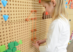 Колышки и шнуровка для STEM Стены (200 колышков, 30 шнуровок) Masterkidz
