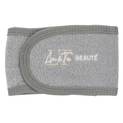 Повязка на голову на липучке (серая) La and Te beaute gumgray1