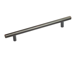 Ручка мебельная скобка EDSON 8926 Black Matt 160мм