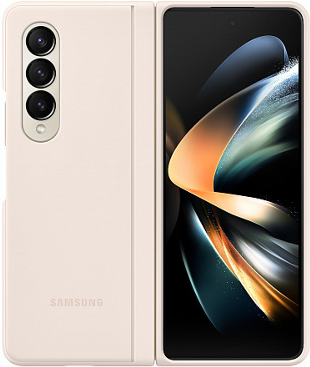 Чехол Samsung Galaxy Z Fold4 Slim Standing Cover (бежевый)