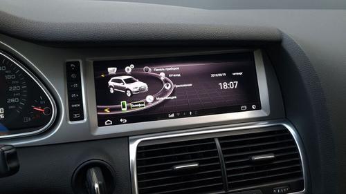 Магнитола для Audi Q7 2009-2015 (MMI 3G) - RDL-8802 монитор 10.25" на Android 14, Быстрая, CarPlay, 4G SIM-слот