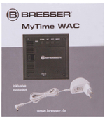 Часы настольные Bresser MyTime WAC, черные
