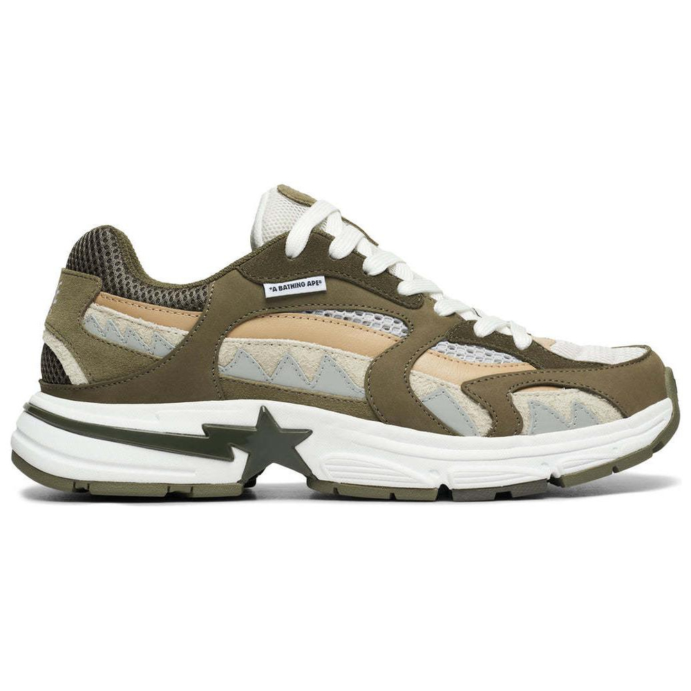 A Bathing Ape Bathing Ape Shark Sta бежевый