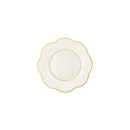 Тарелка Le Coq Anemone Ivory/Gold lane002av001150