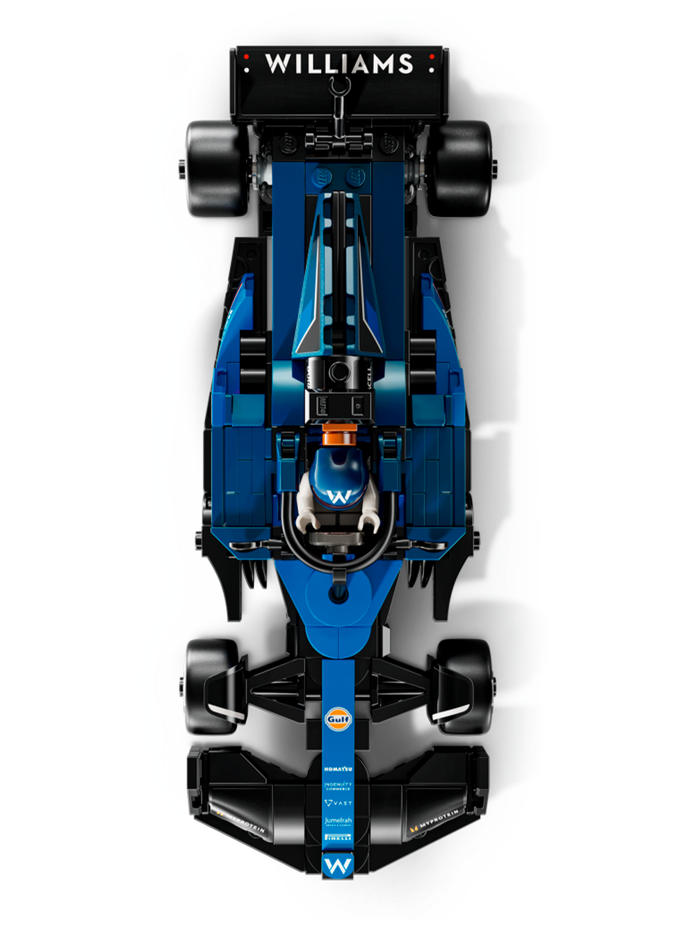 Конструктор Лего Спид Чемпионс Вильямс гоночный болид LEGO Speed Champions Williams Racing FW46 F1 77249 263 детали 9+