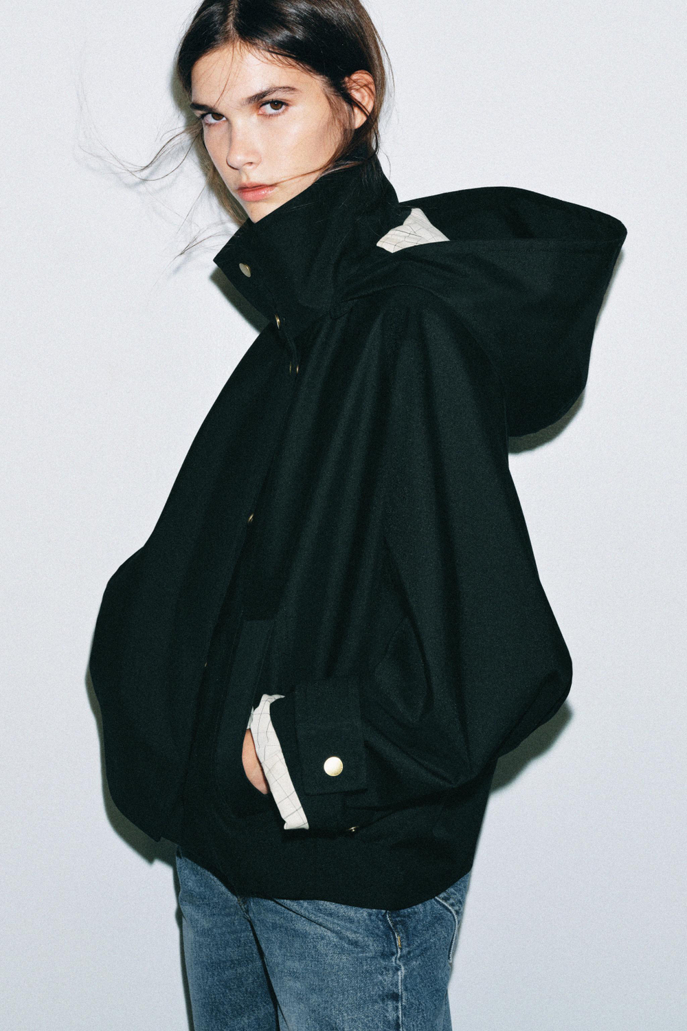 ДВУБОРТНАЯ КУРТКА WATER REPELLENT — ZW COLLECTION — ZARA