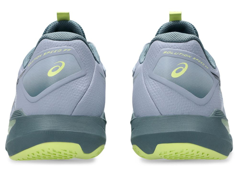Мужские кроссовки теннисные Asics Solution Speed FF 4 - grey blue/ironclad