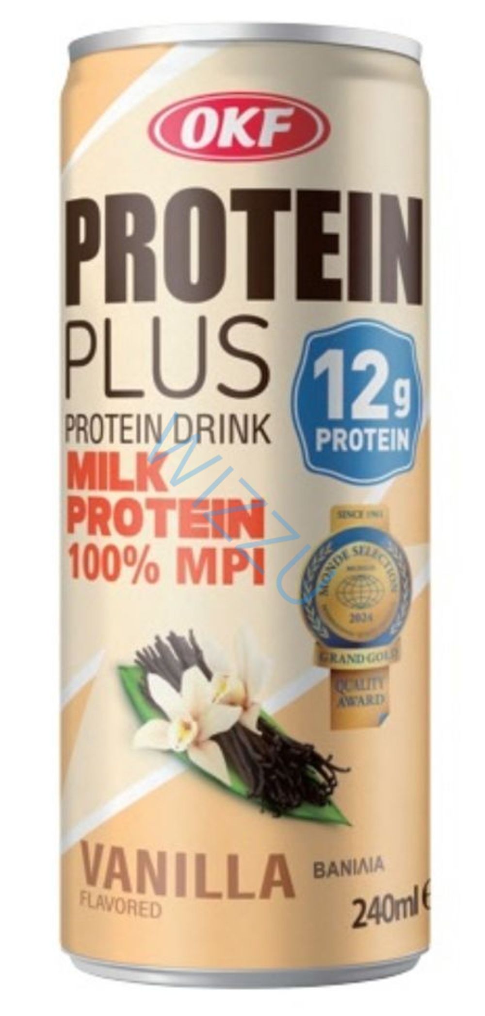 Холодный кофе OKF Protein Plus Vanilla жб.0,240мл