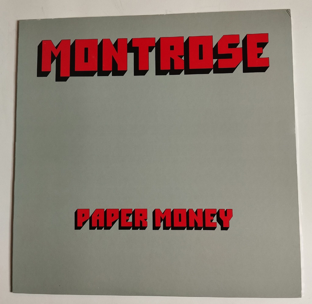 Винтажная виниловая пластинка LP Montrose Paper Money (Japan 1975) (No Obi)