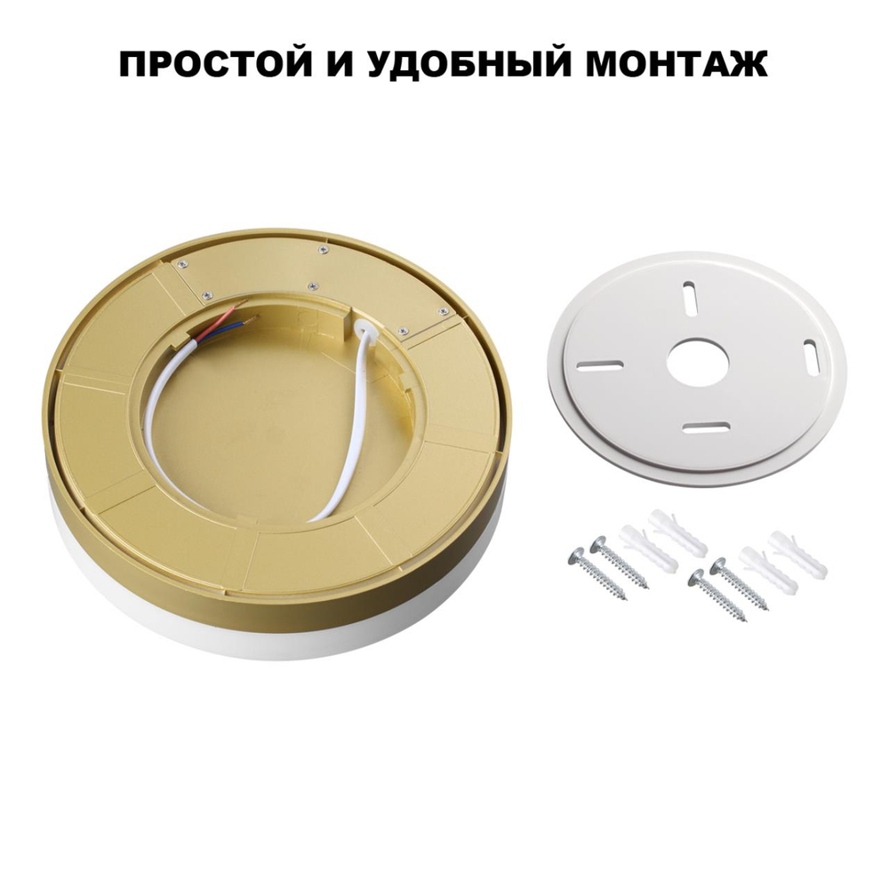 359734 STREET NT25 780 золото матовое Светильник ландшафтный с переключ. цв. температуры и мощности LED IP65 30/35/40W 180-265V 2700К\3200К\4000К OPAL