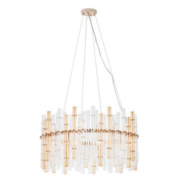 Подвесная люстра 16*G9 A4111LM-16GO золото/прозрачный Crystalla Arte Lamp