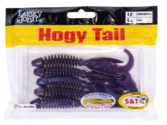 Твистеры съедоб. искусст.  LJ Pro Series Hogy Tail 4,0in (10.00)/S63 5шт.
