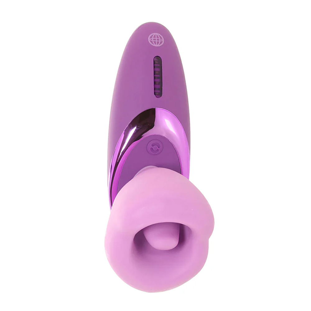 Вакуумный стимулятор с имитацией кунилингуса PipeDream Fantasy for Her Pleasure Sucker Purple 496912