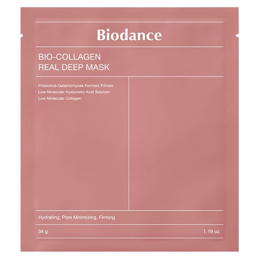 Biodance Bio-Collagen Real Deep Mask ночная гидрогелевая маска с коллагеном для эластичности кожи