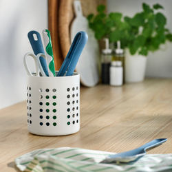 IKEA ORDNING  (ИКЕА ОРДНИНГ)  -  Подставка для столовых приборов - белая 13,5 см