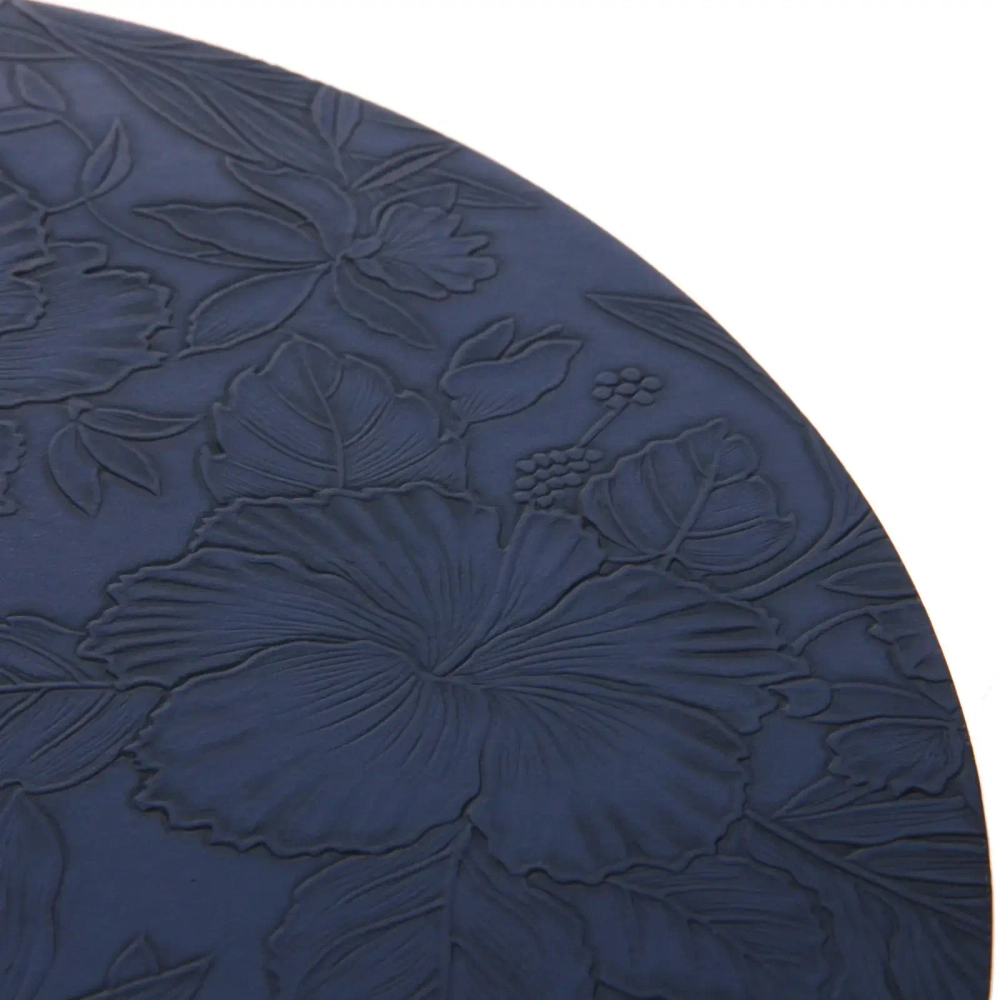 Салфетка на стол 33см «Фреска» синяя