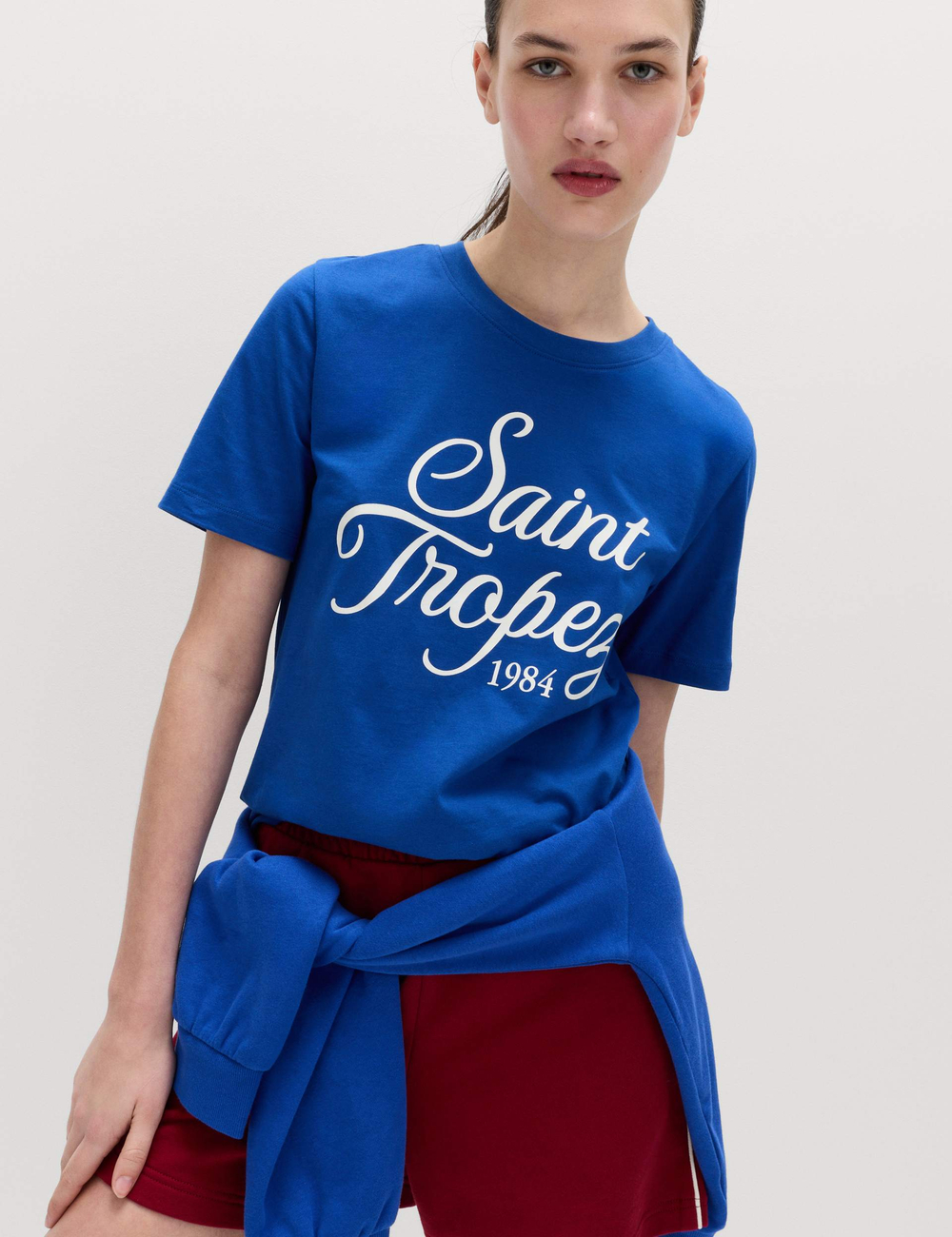 Футболка с коротким рукавом из чистого хлопка T41007391 - Marks & Spencer