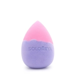 Спонж для макияжа МЕНЯЮЩИЙ ЦВЕТ косметический Color Changing Blending Sponge Purple-pink, 1 шт
