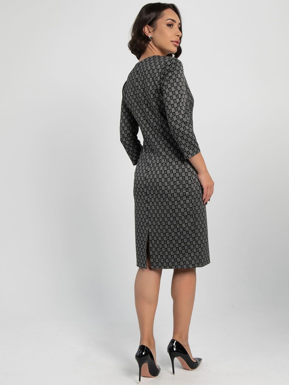 Платье Леди Мэри (графит) П16040-19М LT Collection
