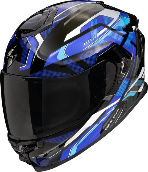 Купить Мотошлем Интеграл Scorpion EXO EXO-GT SP Air Augusta / Черно-синий