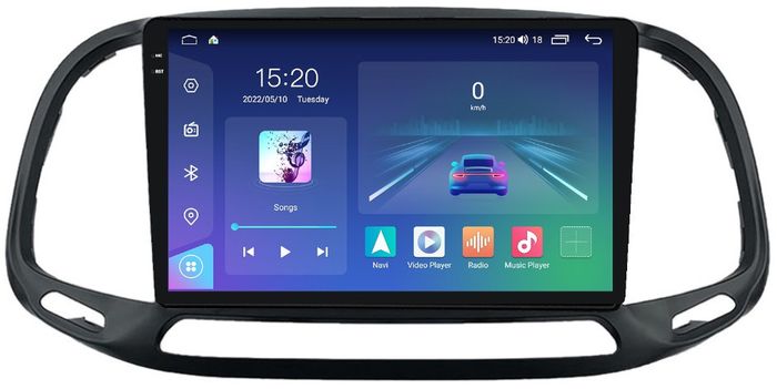 Магнитола для FIAT Doblo 2015+ - Parafar PF605RN2K на Android 13, Быстрая, QLED+2K, CarPlay, 4G SIM-слот