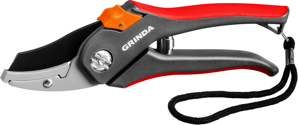 Секатор GRINDA G-28 (205мм) с 2-комп.ручками