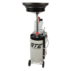 GTE (GTE-T657790PRO) Установка для замены масла 90л с поворотным поддоном 15л и колбой