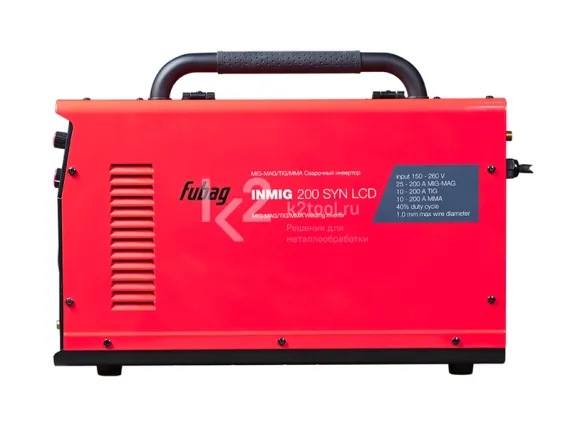 Сварочный полуавтомат Fubag INMIG 200 SYN LCD + горелка