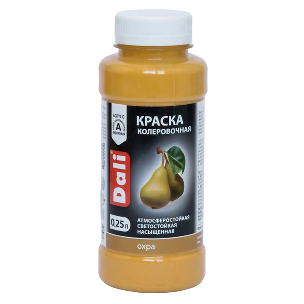 Краска-колер DALI охра 0,25л (Рогнеда) Краска-колер DALI охра 0,25л (Рогнеда)