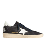Мужские кеды Ball Star in dark blue suede with leather star and heel tab