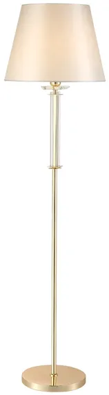 Торшер Nicolas NICOLAS PT1 GOLD/WHITE Crystal Lux
