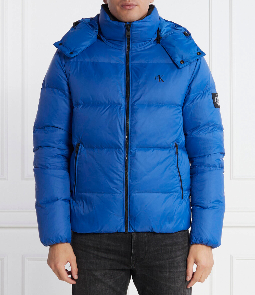 Пуховая куртка CALVIN KLEIN JEANS - голубой(J30J323468)