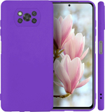 Мягкий Soft Touch чехол из силикона для XIAOMI POCO X3 / X3 PRO / X3 NFC с бархатной подкладкой