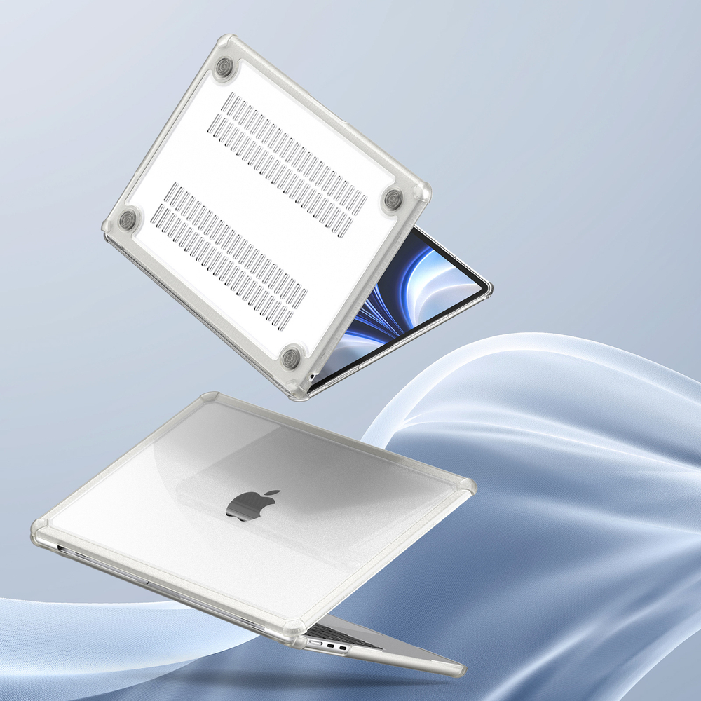 Чехол прозрачный для ноутбука MacBook Pro 14 (2021, 2023-2024) от Dux Ducis, серии LCGM Series Protective Cas