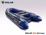 Лодка надувная моторная solar-380 к (оптима)