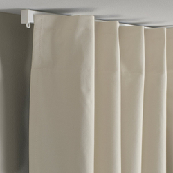 IKEA BENGTA  (ИКЕА БЕНГТА)  -  Штора блэкаут, 1 шт. - бежевый/на шторной ленте 210x300 см