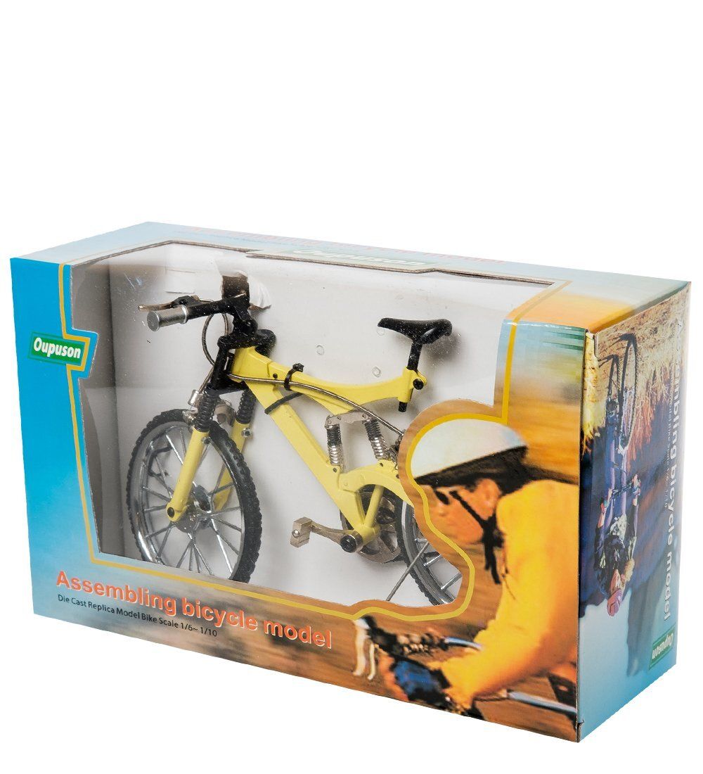 VL-18/3 Фигурка-модель 1:10 Велосипед горный «MTB» желтый