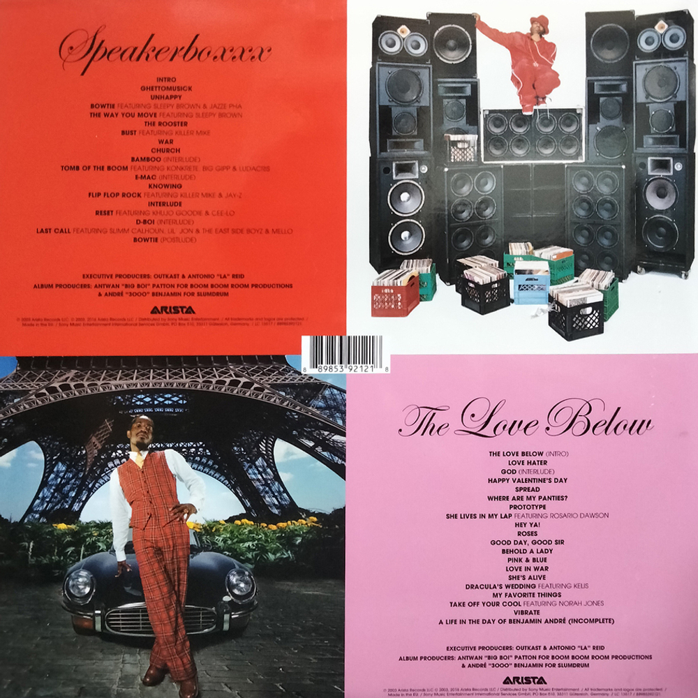 OutKast / Speakerboxxx - The Love Below (4LP)