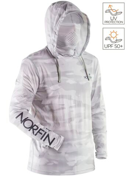Джемпер Norfin SUN PRO GUARD HOODIE GRAY р.M