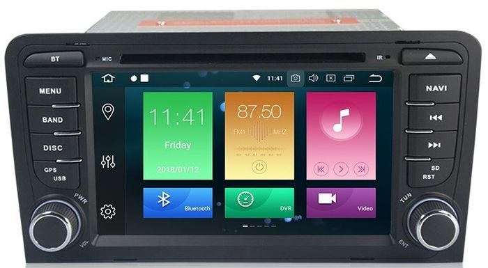 Магнитола для AUDI A3 2003-2012 - Kuberg MKD-A789-P6N на Android 11