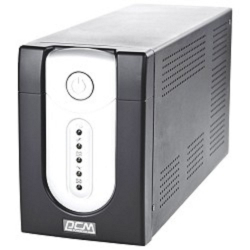 Источник бесперебойного питания PowerCom Imperial IMP-2000AP ИБП (Line-Interactive, 2000VA / 1200W, Tower, 6xIEC-320 С13: 4 с резервным питанием + 2 с фильтрацией, USB) (671480)