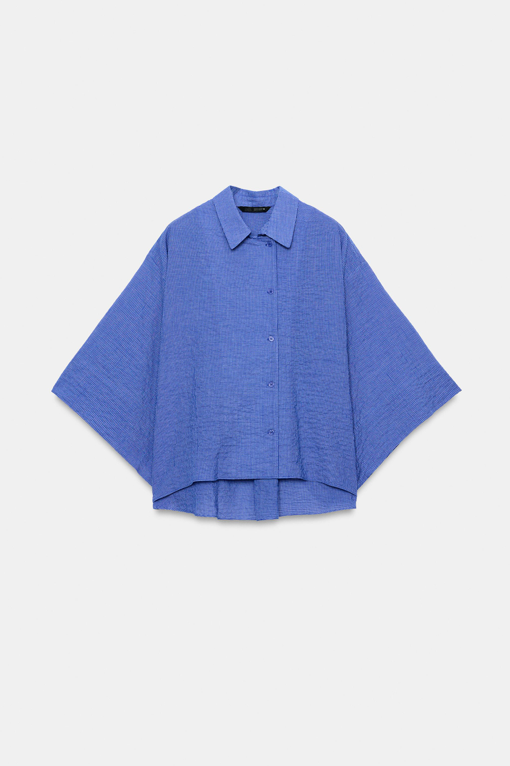 РУБАШКА В КЛЕТКУ — ZW COLLECTION — ZARA
