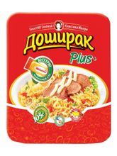 Лапша Доширак Плюс со вкусом говядины 105 г x 4 шт
