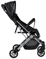 Коляска детская прогулочная Farfello Comfy Go (Dark grey/colorful (черная) CG-18)