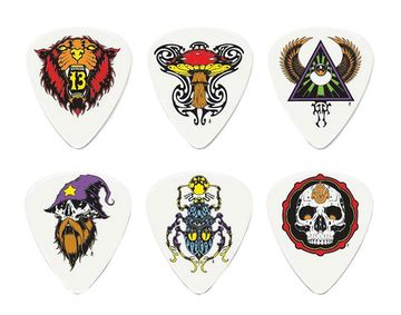 Медиаторы 6шт 0,73мм Dunlop Alan Forbes S2 BL115P.73