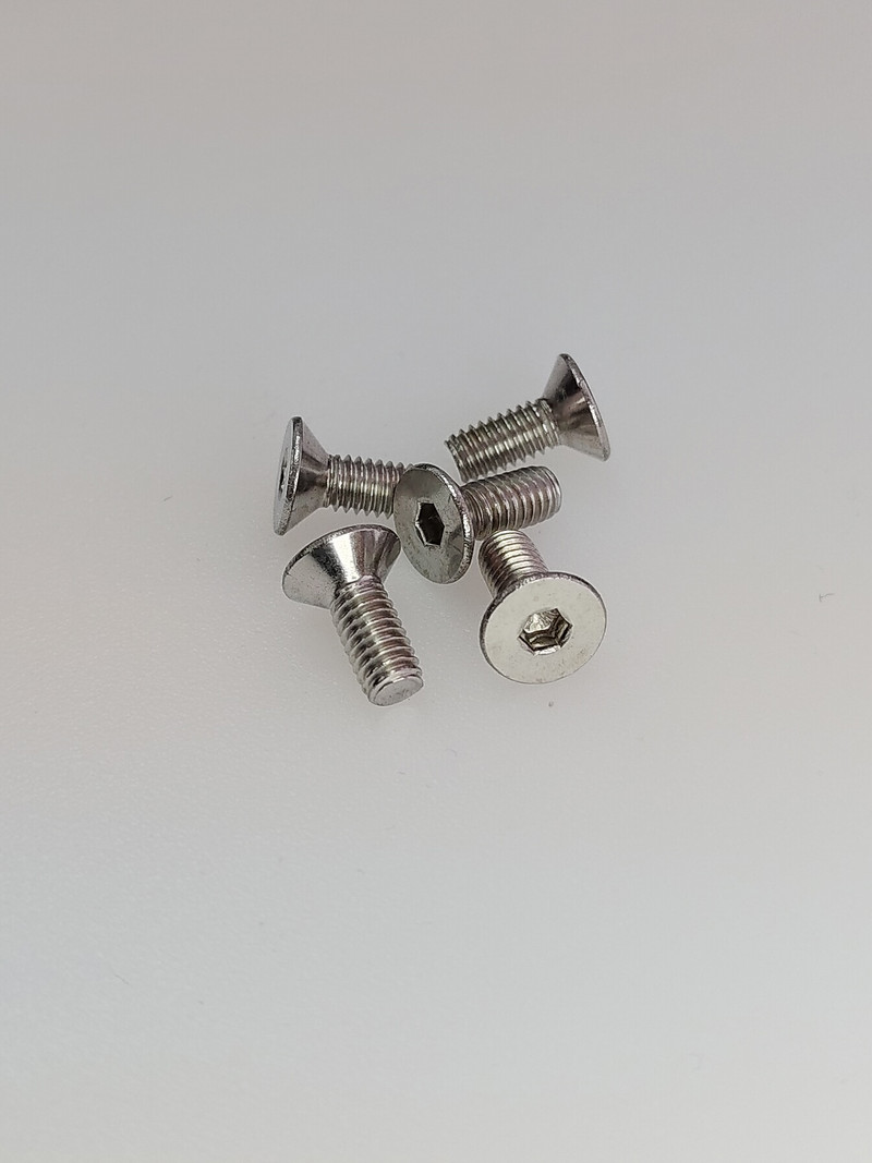 4х10 Винт потай с внут.шестигр. нерж. А2-70 DIN7991 (30 шт.)