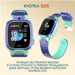 Детские смарт часы Y79 Wi-Fi GPS